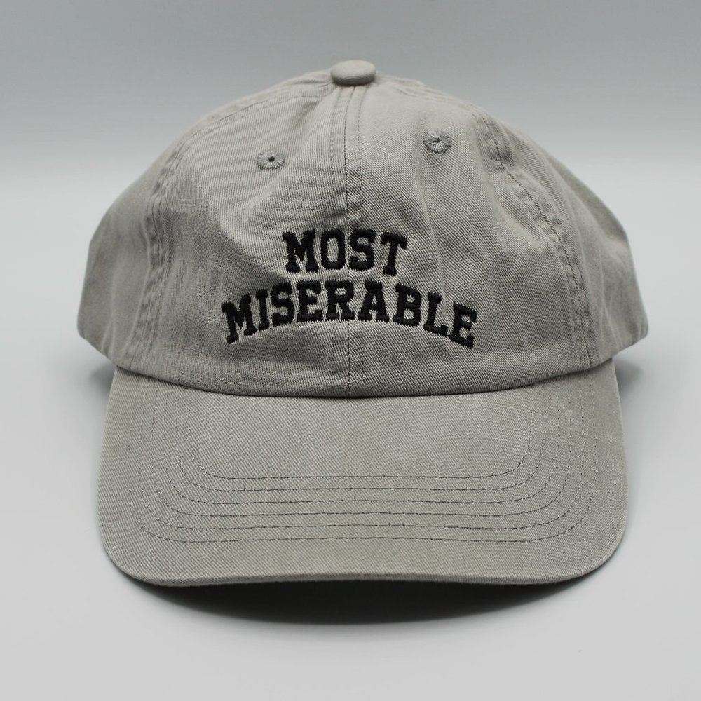 Miserable Hat - Washed Chrome Color